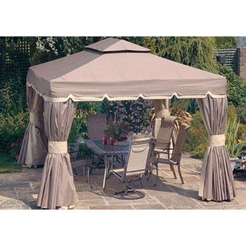 GAZEBO TOILE DE REMPLACEMENT 10X10 POUR GAZEBO BELLAGIO